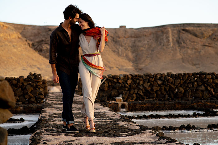 Sesión de fotos en exteriores de productos