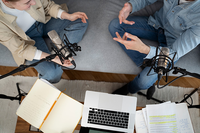 Entrevistas y rueda de prensa